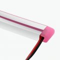 Заглушка Prolum для светодиодного неона 6x12 розовый 501065 Заглушка Prolum для светодиодного неона 6x12 розовый 501065