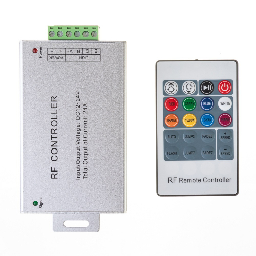 Контролер з пультом RF RGB Motoko 24А 288W (20 кнопок) 1009689