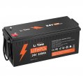 Акумуляторна батарея літієва LiTime LiFePO4 24V 100Ah (2560Wh) 24V100Ah