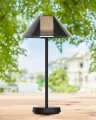 Настільна LED лампа Goldlux Serengeti акумуляторна вулична 2700K IP44 на сонячній батареї чорний 329905 Настільна LED лампа Goldlux Serengeti акумуляторна вулична 2700K IP44 на сонячній батареї чорний 329905