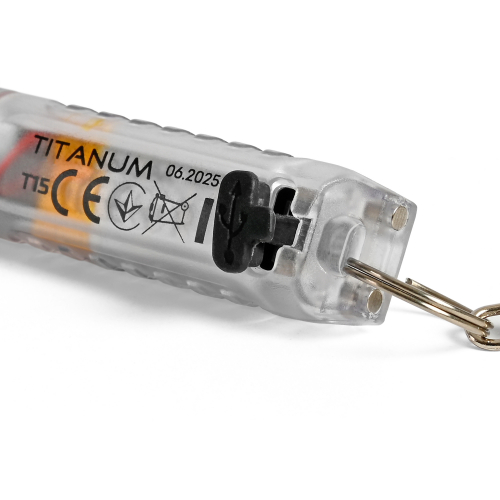 Портативний світлодіодний акумуляторний LED ліхтарик Titanum 170Lm 7600K IPX3 TLF-T15