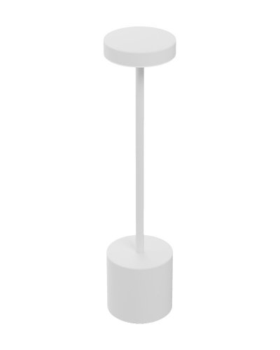 Настольная LED лампа аккумуляторная Kloodi 5W 2700K/4000K/6500K IP20 белый TA-5V UNO CCT WH