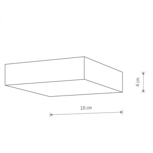 Світильник стельовий Nowodvorski LID SQUARE IP20 10434