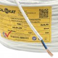 Монтажний кабель Gal Kat ПВС 2х0,75