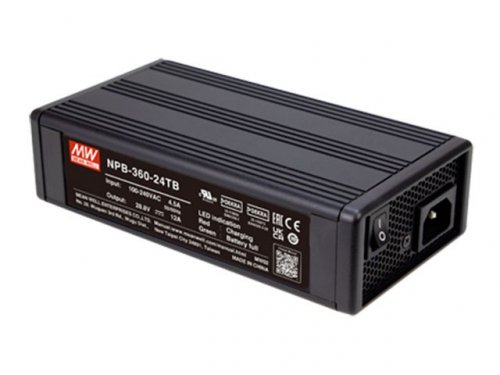 Зарядное устройство для аккумуляторов Mean Well 288W 24V 12A NPB-360-24TB