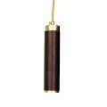 Подвесной светильник коричневый PikArt Leather ceiling 5213-2