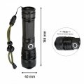 Фонарь ручной LED аккумуляторный Lebron L-HL-10213 8W 10000K USB+Type-C 15-15-46