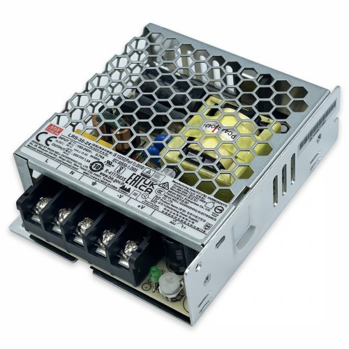 Блок питания Mean Well 35W 24V 1.5A IP20 LRS-35-24