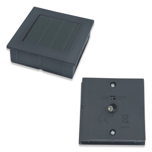 LED светильник садово-парковый Lebron L-SL-18203 на солнечной батарее 3000K IP44 15-17-33