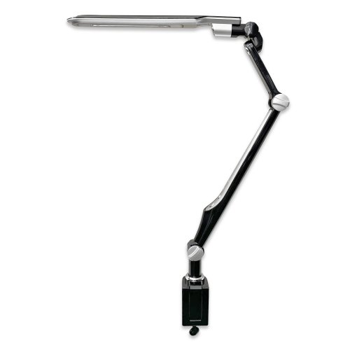 Настільна LED лампа Horoz EBRU 10W 3000-6000K сенсор чорний 049-010-0010-020
