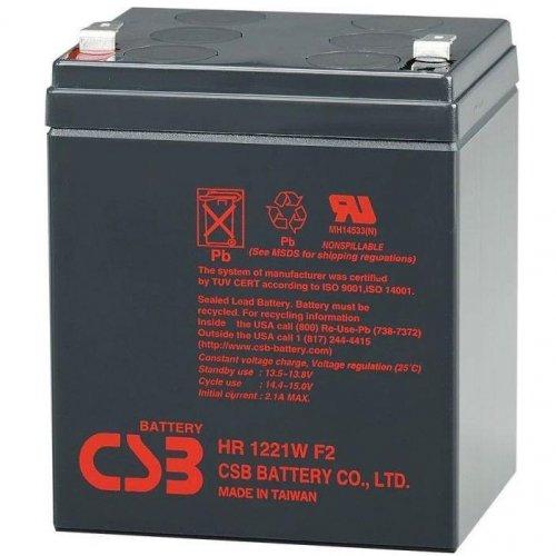 Акумуляторна батарея Hitachi CSB 12V 5Ah HR1221WF2