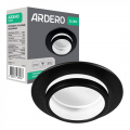Точечный светильник Ardero DL2815 под лампу G5.3 IP20 черный 8546