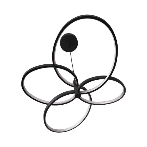 LED світильник підвісний Goldlux Ribbon 37W 4000K чорний 335982