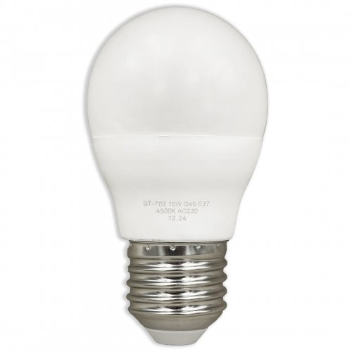 LED лампа Biom G45 10W E27 4500K BT-702 матовая 23977