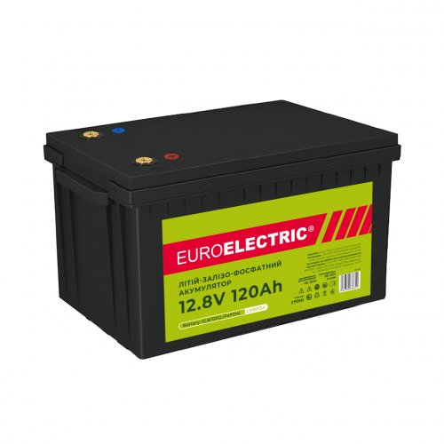 Акумуляторна батарея літієва Euroelectric LiFePO4 12.8V 120Ah Battery-12.8/120(LiFePO4)