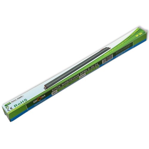 Блок живлення Biom STICK Professional "BPBLS" 36W 24V 1.5A IP20 BPBLS-36-24 27323