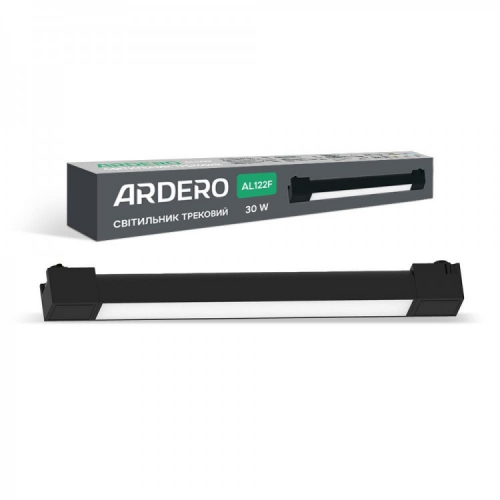 LED світильник трековий Ardero AL122F 30W 4000К чорний 8252