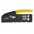 Обжимной инструмент Klein Tools для разъемов RJ45 и RJ11/RJ12 с функцией резки и зачистки кабеля KT-VDV226-107 Обжимной инструмент Klein Tools для разъемов RJ45 и RJ11/RJ12 с функцией резки и зачистки кабеля KT-VDV226-107