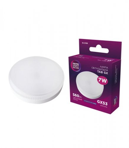 LED лампа ELM TAB 7W GX53 4000K 18-0199