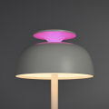 Настольная LED лампа аккумуляторная Videx 8W 4000K+RGB белая VL-TF24W Настольная LED лампа аккумуляторная Videx 8W 4000K+RGB белая VL-TF24W