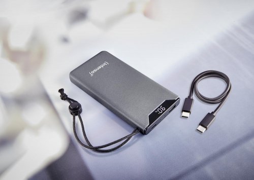 Портативний зарядний пристрій (повербанк) INTENSO 10000mAh QC3.0 F10000 GREY 7332034