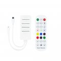 Контроллер Prolum RGB SPI RF Bluetooth 5-24V 8А (24 кнопки) 3PIN пульт 404011-S Контроллер Prolum RGB SPI RF Bluetooth 5-24V 8А (24 кнопки) 3PIN пульт 404011-S