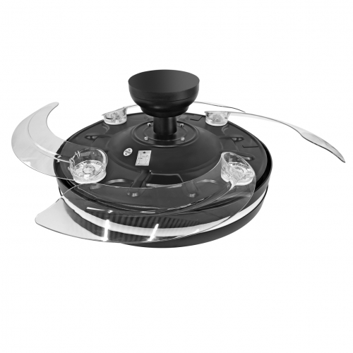 LED светильник Videx CLF06 60W 3000/4200/6000K с вентилятором черный VL-CLF06-60CB