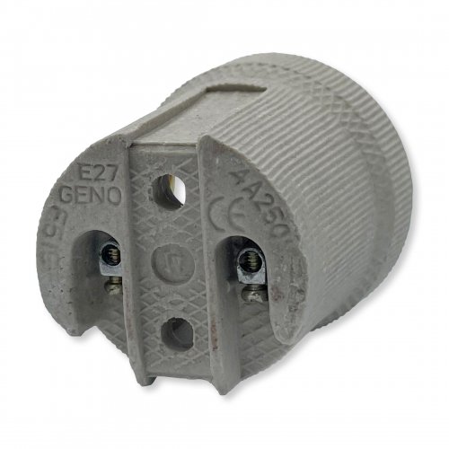 Патрон E.Next Е27 керамика белый s9100014