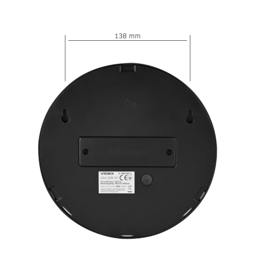 LED светильник на солнечной батарее настенный Videx 5W 5000K VL-BHSO-002-S