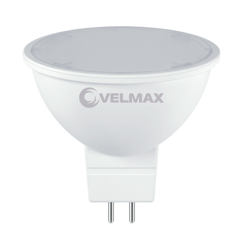 Світлодіодна LED лампа Velmax V-MR16 6W GU5.3 3000K 21-14-41