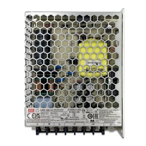 Блок живлення Mean Well 100W 12V 8.5A IP20 LRS-100-12