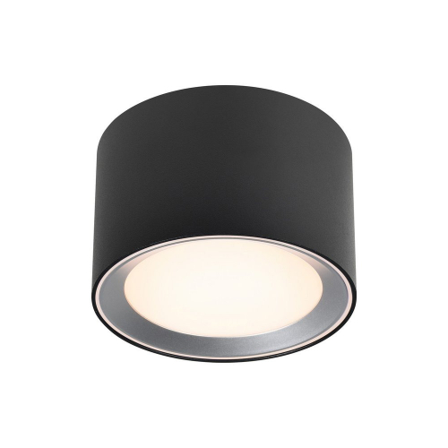 Точковий LED світильник Nordlux Landon 6.5W 2700К IP44 накладний чорний 2110660103