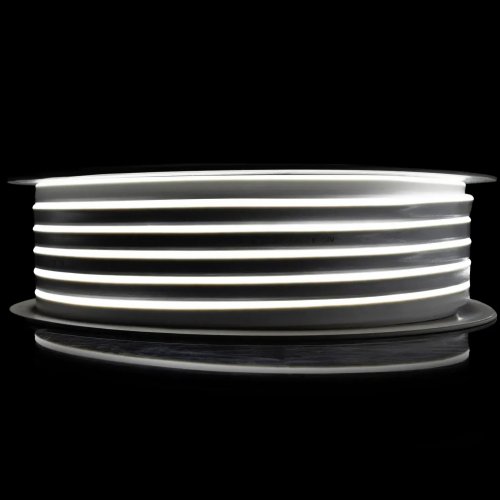 Светодиодный неон Prolum SM SMD2835 6x12 120шт/м 10W/м IP68 12V белый 120008