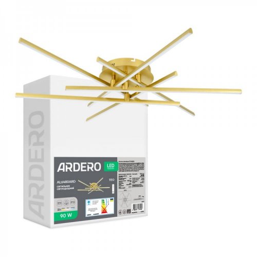 LED світильник Ardero AL6480ARD TEO 90W 4500Lm 3000-6500К з пультом (80430) 8343