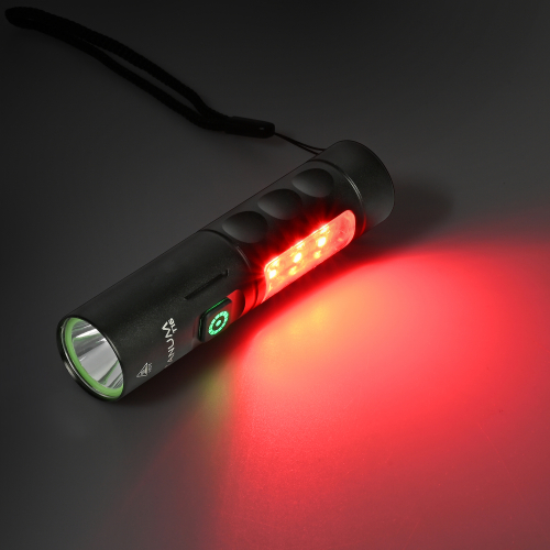 Портативный светодиодный аккумуляторный LED фонарик Titanum 160Lm 6500/12000K IPX2 TLF-T16