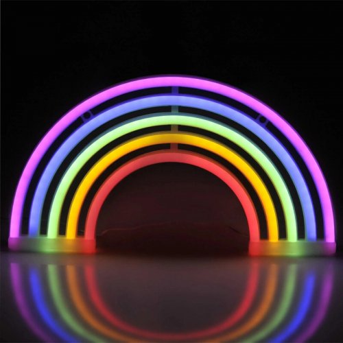 Настольная LED лампа Goldlux Neon Rainbow 3W IP20 USB 327130