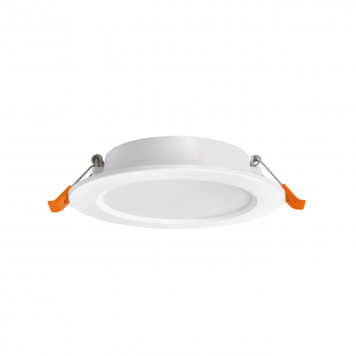Точковий LED світильник Videx Back 9W 5000K вбудований круглий VL-DLBR-095