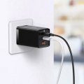 Сетевое зарядное устройство Baseus Wall Charger GaN5 Pro 65W 2xUSB-C+USB 1155 Сетевое зарядное устройство Baseus Wall Charger GaN5 Pro 65W 2xUSB-C+USB 1155