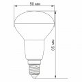 LED лампа Titanum R50 6W E14 3000K TLR5006143