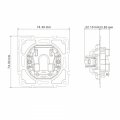 Кабельний вивід Ardero ER161C-G Soft сірий 8659 Кабельний вивід Ardero ER161C-G Soft сірий 8659