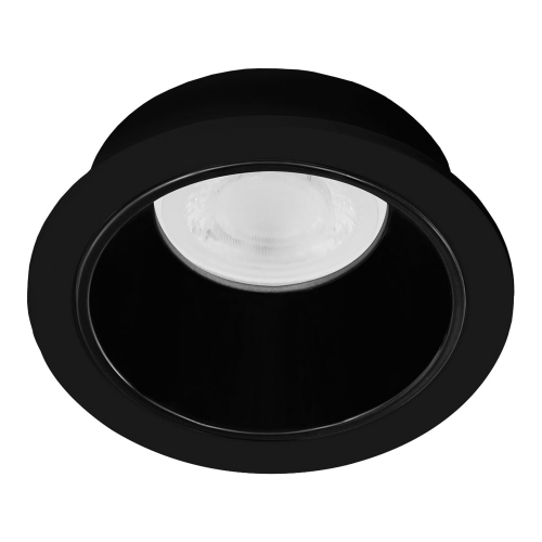 Точковий світильник Ledcoin DL0390 вбудований під лампу G5.3 IP20 чорний 8555