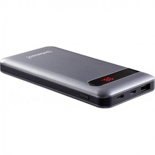 Портативное зарядное устройство (повербанк) INTENSO USB 10000MAH QC3.0 ANTHRACITE PD10000 7332330