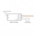 Контролер 2в1 Mi-Light Single White/CCT 2.4GHz 10A DC12V~48V TK LC2-RF