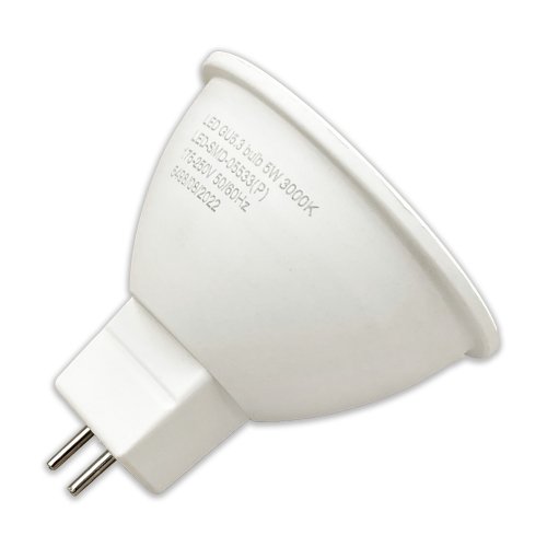 Світлодіодна LED лампа Eurolamp ECO серія "P" MR16 5W GU5.3 3000K LED-SMD-05533(P)