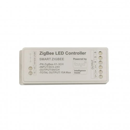 Контроллер управления Prolum RGB Wi-Fi 5-24V 15А ZigBee TUYA HomeLink 404007