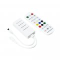 Контроллер Prolum RGB SPI RF Bluetooth 5-24V 8А (24 кнопки) 3PIN пульт 404011-S Контроллер Prolum RGB SPI RF Bluetooth 5-24V 8А (24 кнопки) 3PIN пульт 404011-S