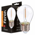 Світлодіодна LED лампа Feron Filament LB-61 1W E27 2700K (81053) 9037