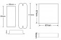 Диммер с сенсорной панелью Prolum 5-24V 18A Wi-Fi TUYA HomeLink 404017