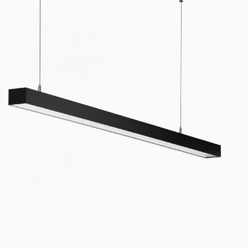 Лінійний LED світильник підвісний Євросвітло на тросах Sign EVO 72Вт 6400К чорний 000059908