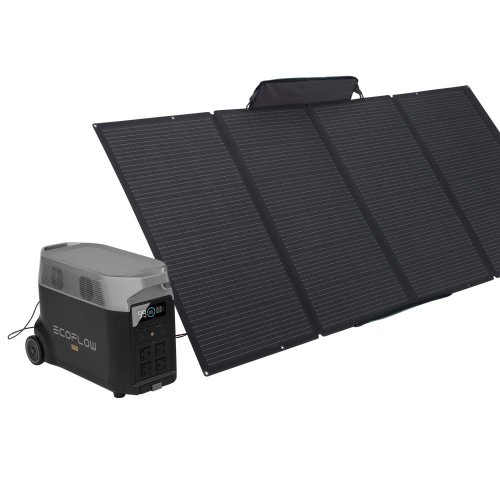 Комплект зярядна станція та сонячні панелі EcoFlow DELTA Pro + 2*400W Solar Panel BundleDP+2SP400W